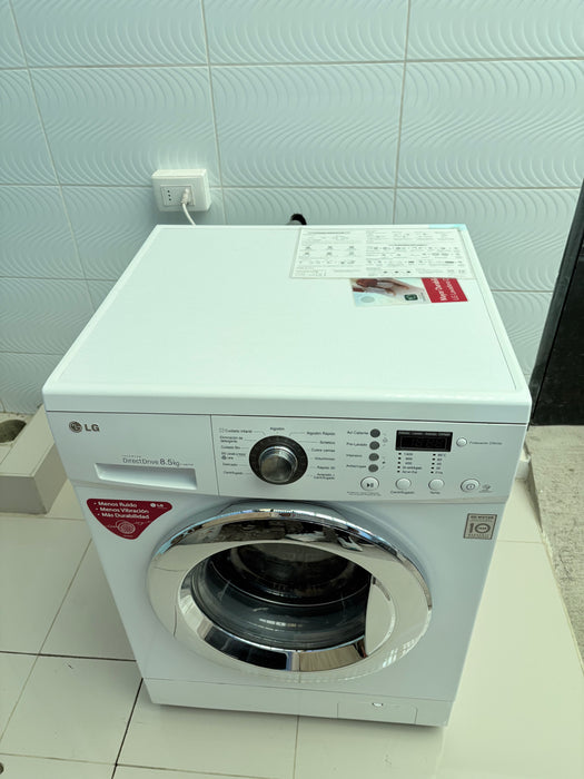 Lavadora LG Inverter F1485FDP 8,5 Kg